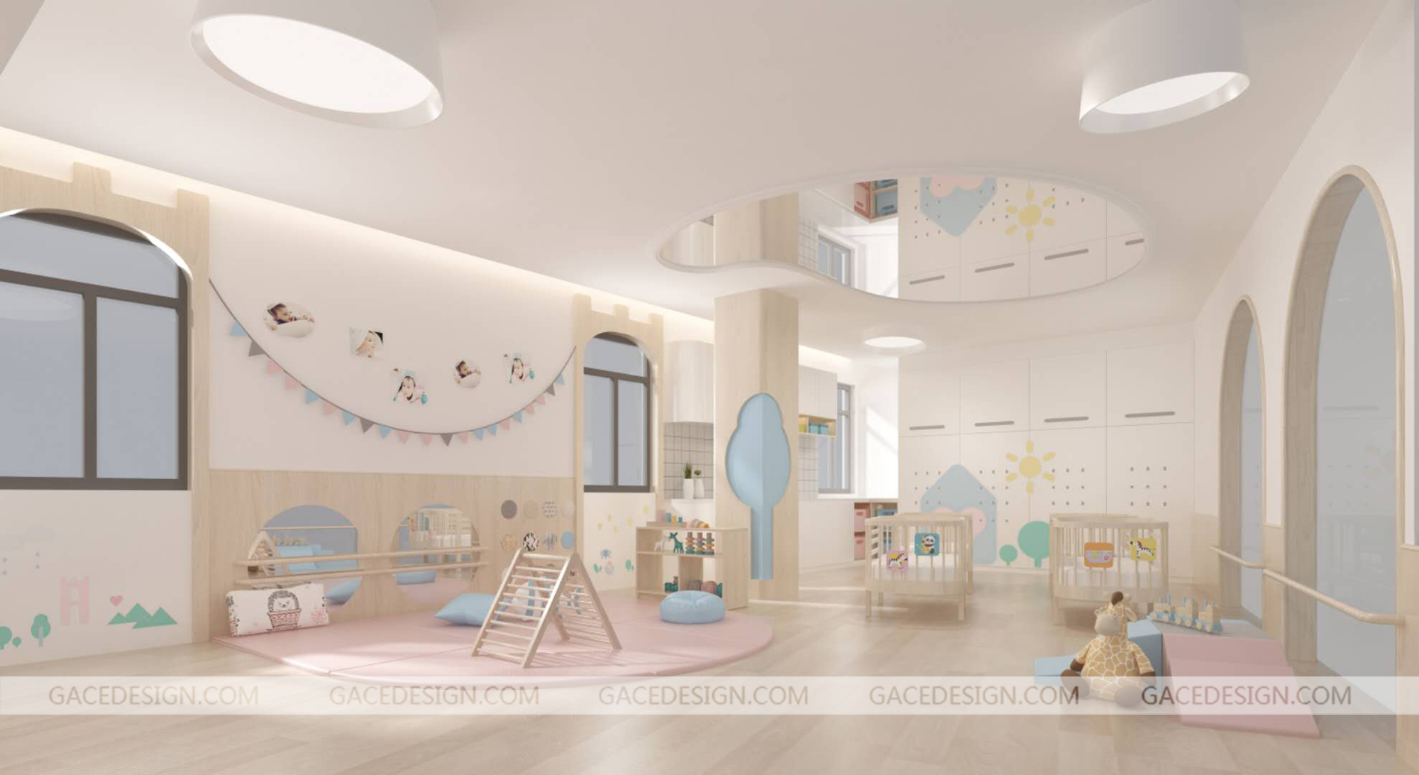 傳統(tǒng)風格幼兒園室內設計的要點