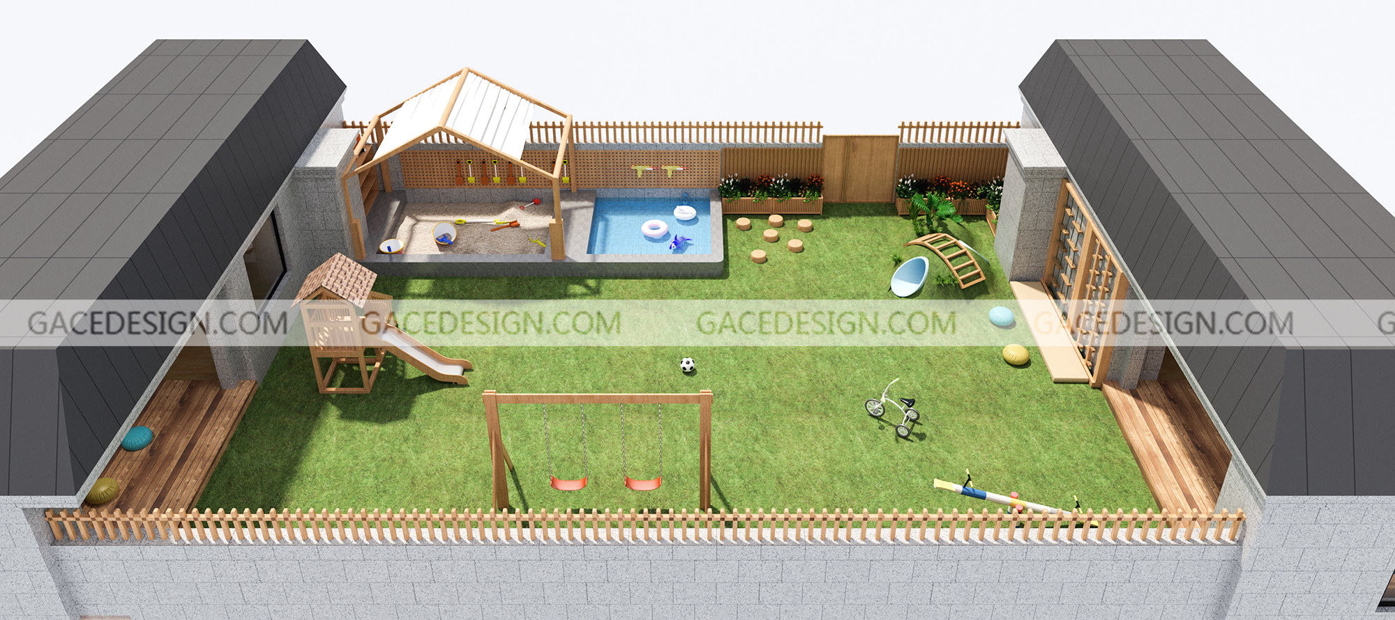 幼兒園戶外設計要怎么布局？